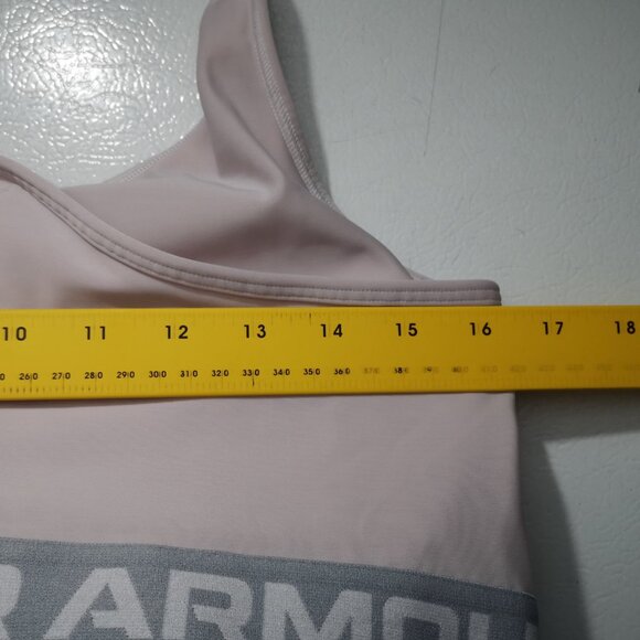 Under Armour Compression Ladies Size 2X Lilac w/ Grey Band Sports Bra - Picture 7 of 7